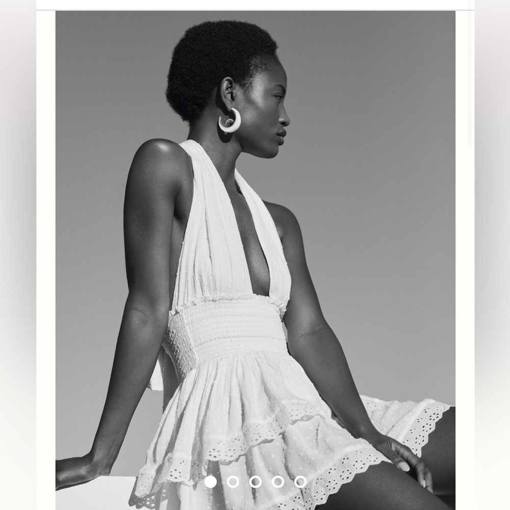 Anthropologie PQ Nora cover up mini dress